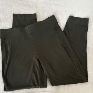 J. Jill Wearever Collection Slim Ankle Pants, Olive,  Size S